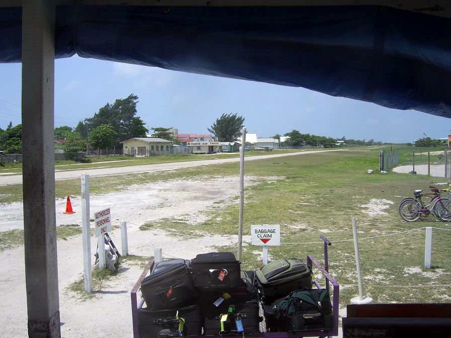 Baggage claim area